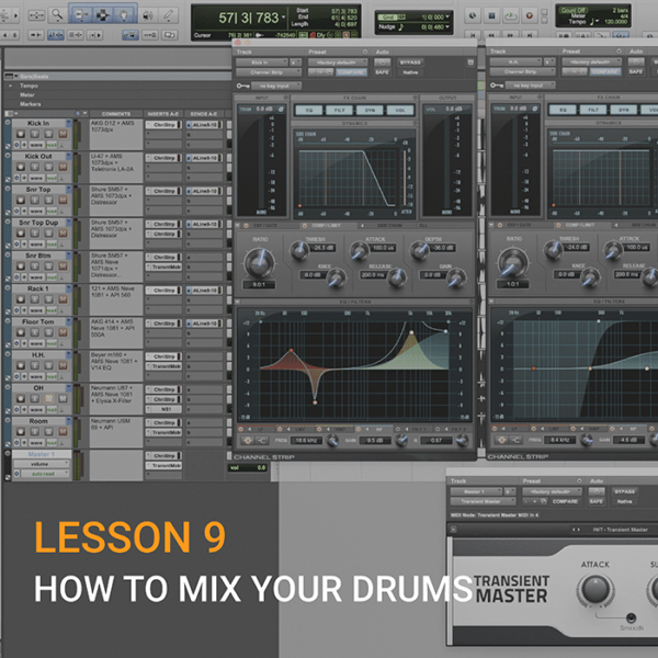 LESSON 9 - How to mix your drums